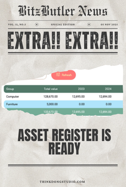 Released of new Asset register